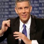 Duncan drew attention to low college graduation rates as March Madness began March 18. 